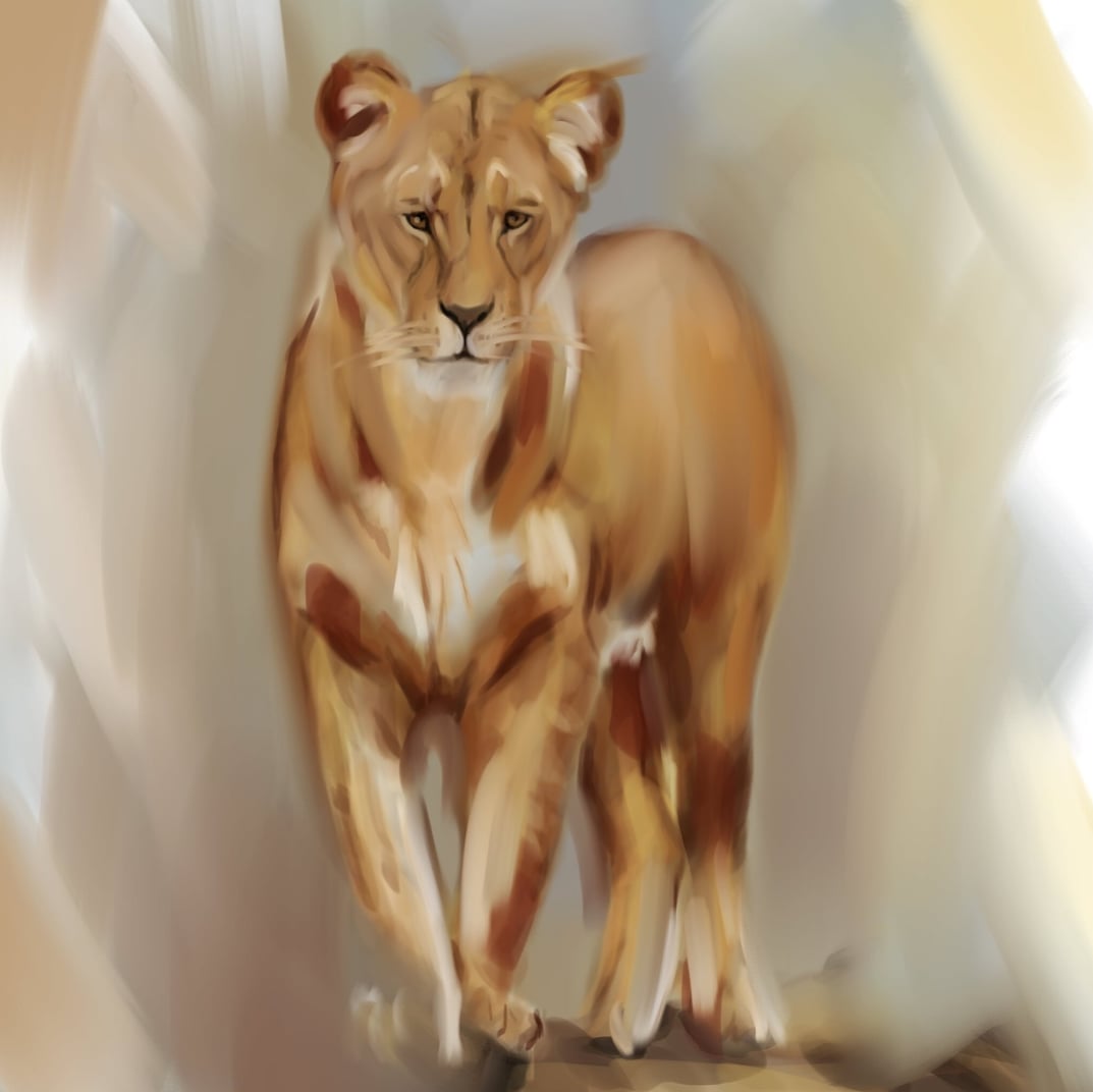 I feel like I am 100 times closer to finding my art style after finishing this piece.  Thinking of doing a series of safari animals in this style.

Available as a physical copy or digital download from my Etsy shop.

#wildlife #wildlifeart #fineart #painting #artforsale #artists