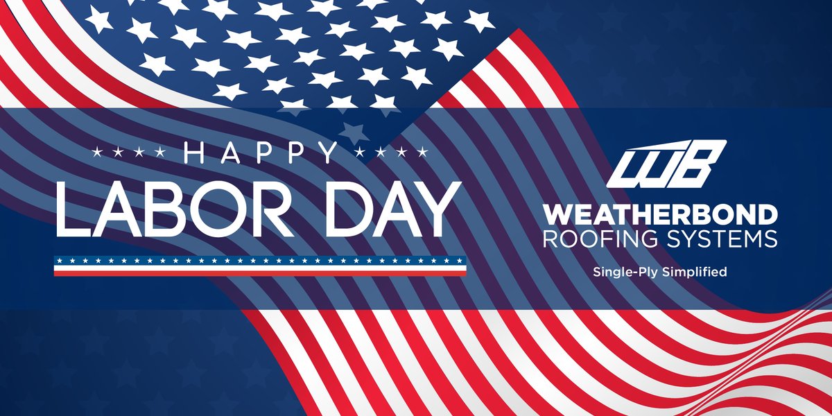 WeatherBond's tweet photo. WeatherBond is proud of our workforce. They consistently deliver quality products and keep #SingleplySimplified. https://t.co/be7Eq0jKAo