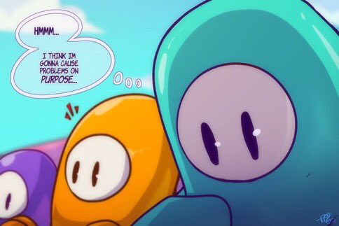 ghostinmech's tweet photo. Thx❤️ @FallGuysGame #BeanBotTip /when someone is ahead of you try to grab a Bean passing by. https://t.co/MhascXMdWb