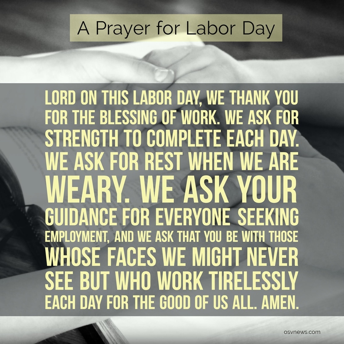 Our Sunday Visitor tweet media