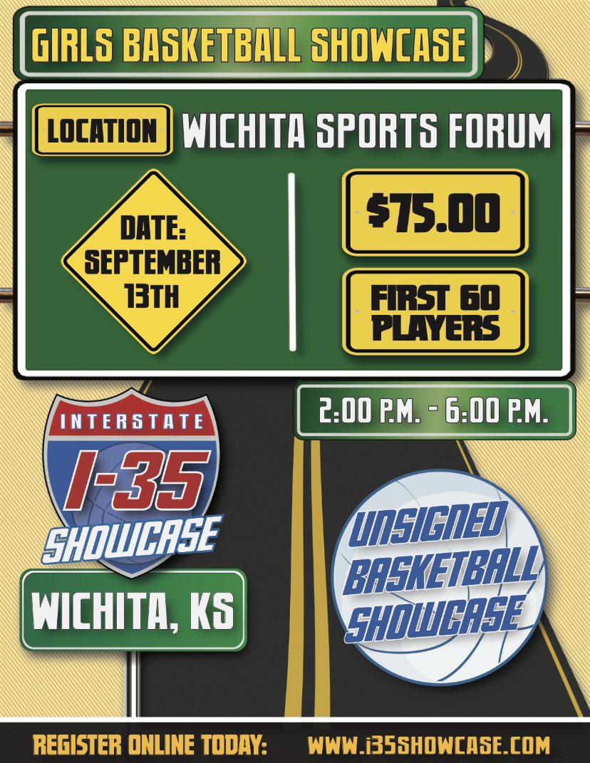 🚨🏀SHOWCASE WEEK🏀🚨
It’s almost go time in Wichita,KS! Sunday, Sept 13th is going to be SPECIAL! Showcase Starts at 2:00, doors open at 1:15. Strict Covid protocol! 

College Registration:
emailmeform.com/builder/form/d…