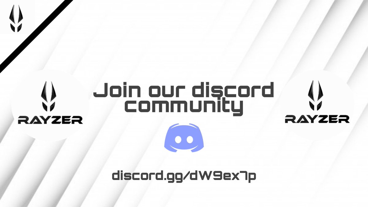 RayzerTeam's tweet image. N'hésitez pas😉. discord.gg/dW9ex7p