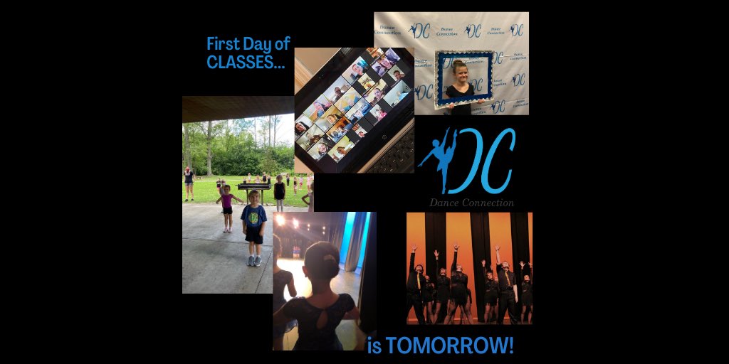 DanceConxn's tweet photo. https://t.co/7hOJ6evytt to register for class! ALL ages 3 - adult are welcome. In person or virtual options and safety procedures in place. We can’t wait to see our students 💙 https://t.co/V3dOb7aSOK