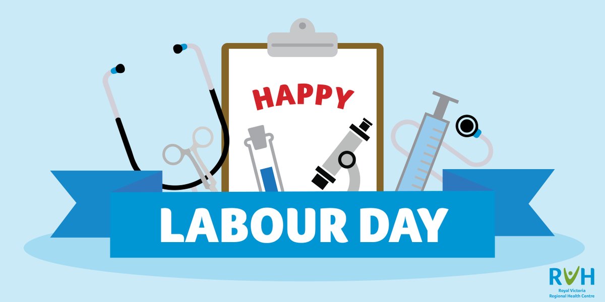 Happy #LabourDay! Thank you to our #HealthcareHeroes who are working today and every day, on the frontline to keep our community safe. As you enjoy the holiday at home, please remember to stay within your #SocialCircle, #WearAMask, and #WashYourHands often.