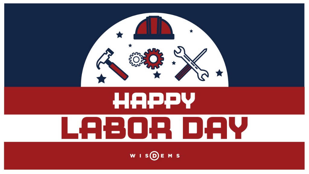 WisDems's tweet photo. 8 hour workday. Safe working conditions. Unemployment insurance. Fair wages. 

These are just a few things Wisconsin Union members played major roles to protect. This #LaborDay, we honor all who’ve fought and continue to fight for workers. https://t.co/xzev5uR192