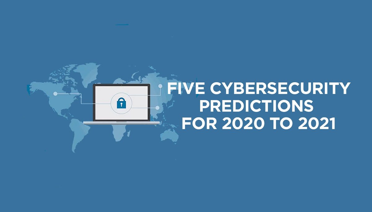 KerberoIT's tweet photo. Cybersecurity Ventures 5 predictions for 2020 to 2021
#Cybercrime damage costs $6 trillion
#Cybersecurity spending $1 trillion
3.5 million unfilled cybersecurity jobs
#Ransomware damage costs 57X
70% of #crypto transactions will be #illegal activity
#infosec #business #security https://t.co/JULh0oOXVs