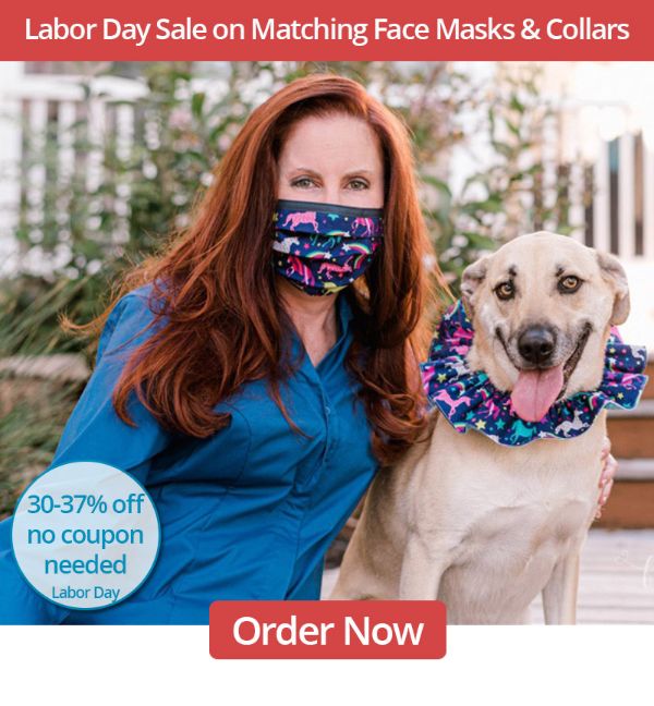 GoodDoginaBox's tweet photo. Handmade Matching Face Masks &amp; Dog Collars - On Sale for Labor Day Only - https://t.co/BjS8cyPrCH #facemasks #dogcollars https://t.co/tRcaTR5yZi