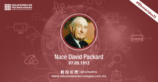 techsolmx's tweet photo. Un día como hoy (07/09/1912): Nacía en Estados Unidos, David Packard (1912-1996), cofundador junto a Bill Hewlett de la empresa HP (Hewlett Packard). https://t.co/X03rqGL4wu
#SomosSoluciones #EfeméridesTI #DavidPackard #BillHewlett #HP #HewlettPackard #Tecnologías #Tecnología https://t.co/iSOrwzxzag