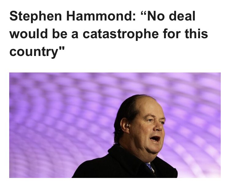 It’ll also be a surprise to Conservative MP Stephen Hammond, who was responsible for preparing the Department for Health for Brexit: