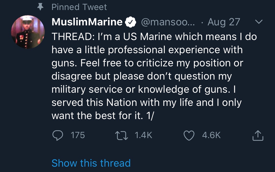 I’ve written before about Status Leeching, which I called a sort of Stolen Valor.Here we have a guy claiming status of our highest status warrior, Marine, which has particularly high status on the right, to agitate politically from the left.