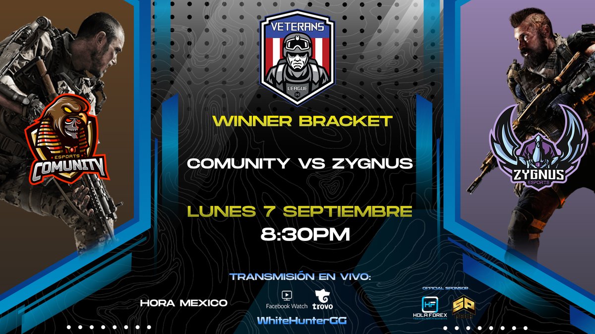 WhiteHunterGG's tweet image. ¡Grandes encuentros tendremos el dia de hoy! 
Community Vs. Zygnus

EN VIVO POR: FB.COM/WHITEHUNTERGG/…