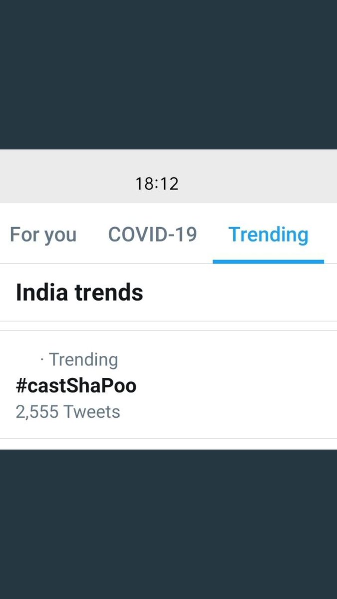 somyach99's tweet photo. Super Super Happy
Yes we trended again
Thanks to all the #Shapoovers
#CastShapoo #bringbackshapoo #ShaheerSheikh #PoojaSharma #ShaPoo https://t.co/jWkXf5bUri