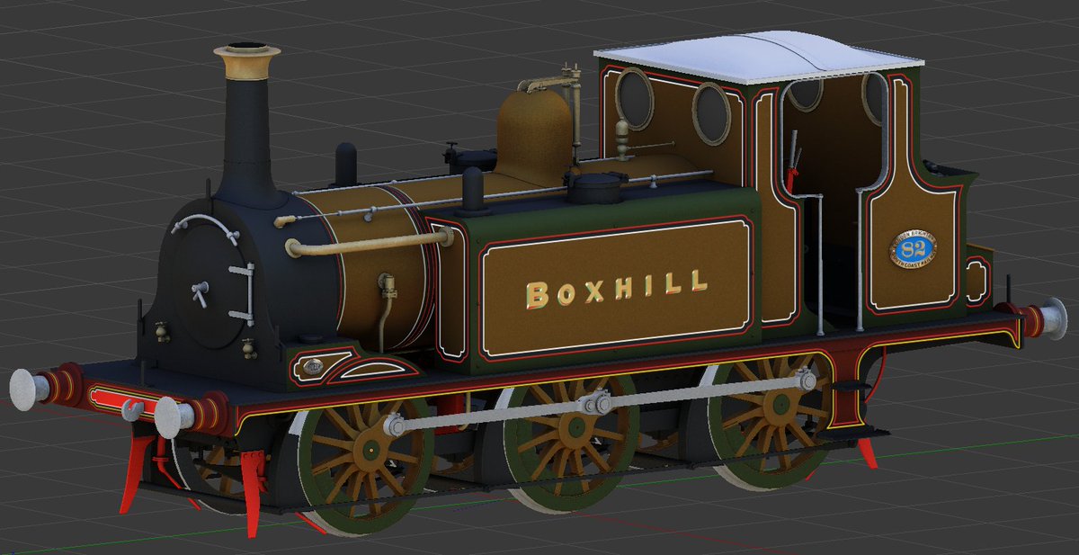 DamEdwardurBoob's tweet photo. NOW I'm happy

Bit of an essay about the font, Stroudley's lettering was actually rather chunky, Billinton however modified it, making the letters thinner for whatever reason but retaining the overall style.  It's rather noticeable in photographs of both designers engines https://t.co/DPkp7qThAZ