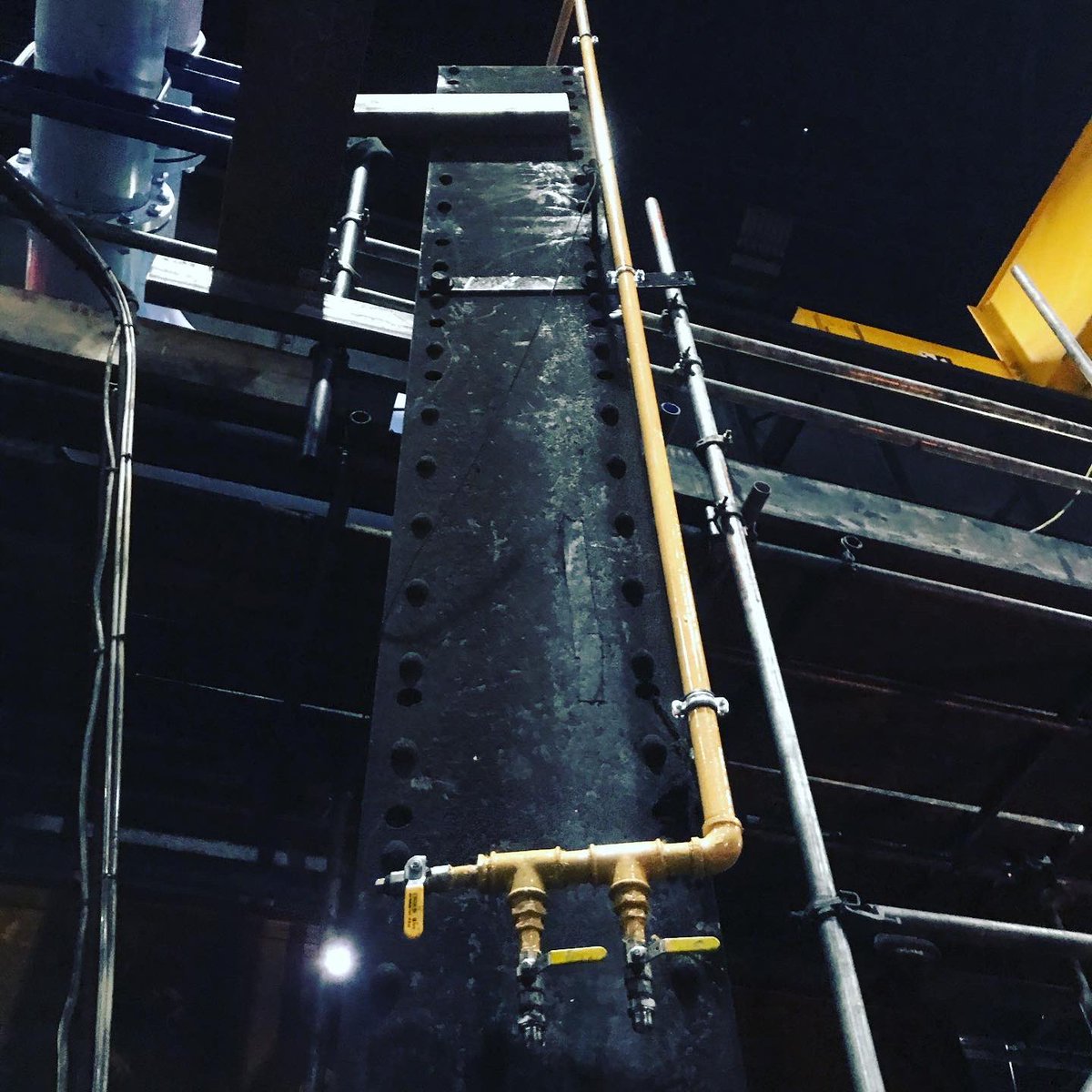 FlowtechM's tweet image. Sheffield - 5”-1” gas supply in steelworks Sheffield