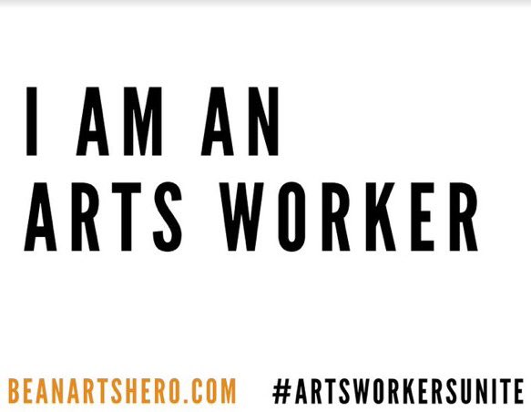 I AM AN ARTS WORKER! Be An #ArtsHero and support the #DAWNAct for relief to the Arts. There is no full economic recovery without the Arts. #ArtsWorkersUnite #SaveTheArts
 #BeAnArtsHero @SenSchumer @SenGillibrand