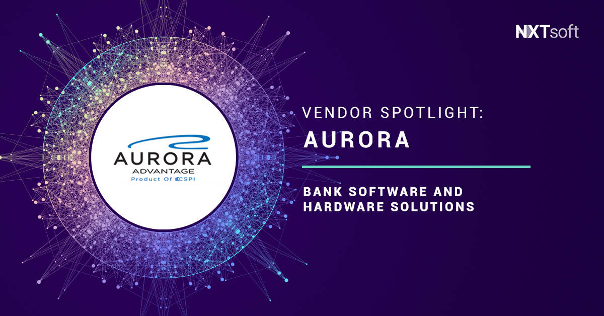 NXTsoft's tweet photo. Vendor spotlight! ✨ Don't miss the @CSPIAurora expo booth at #WhatsNXT2020! Register here: https://t.co/B38lHAevVR #BankSoftware #BankHardware #FinTech https://t.co/hXprKCqdNf