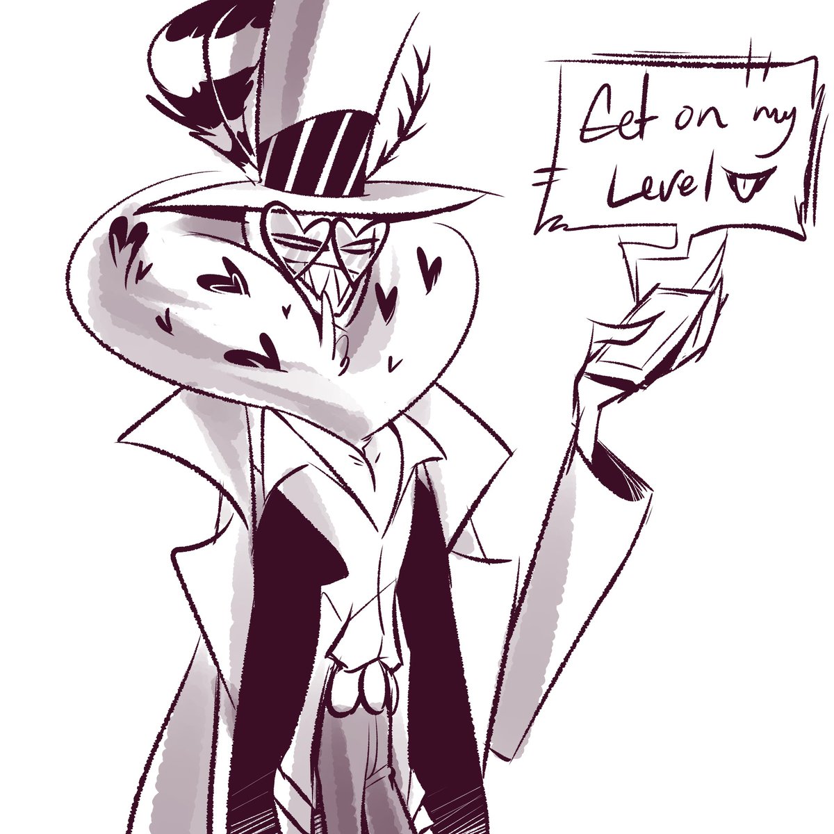 This is immediately what I thought of when I saw that post and I wanted Stolas to say it XDDD
#HazbinHotel #HelluvaBoss
