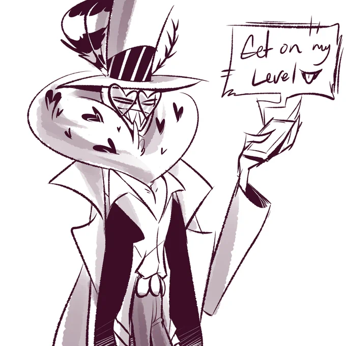 This is immediately what I thought of when I saw that post and I wanted Stolas to say it XDDD

#HazbinHotel #HelluvaBoss 