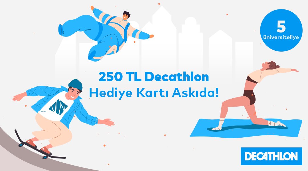 Spor dünyanı zenginleştir diye Decathlon desteğiyle 250 TL hediye kartı askıda! 

Askıdan almak için; <a href="/askidanevar/">Askıda Ne Var</a> ve @DecathlonTurkey’i takip et ve bu tweet’i RT’le!