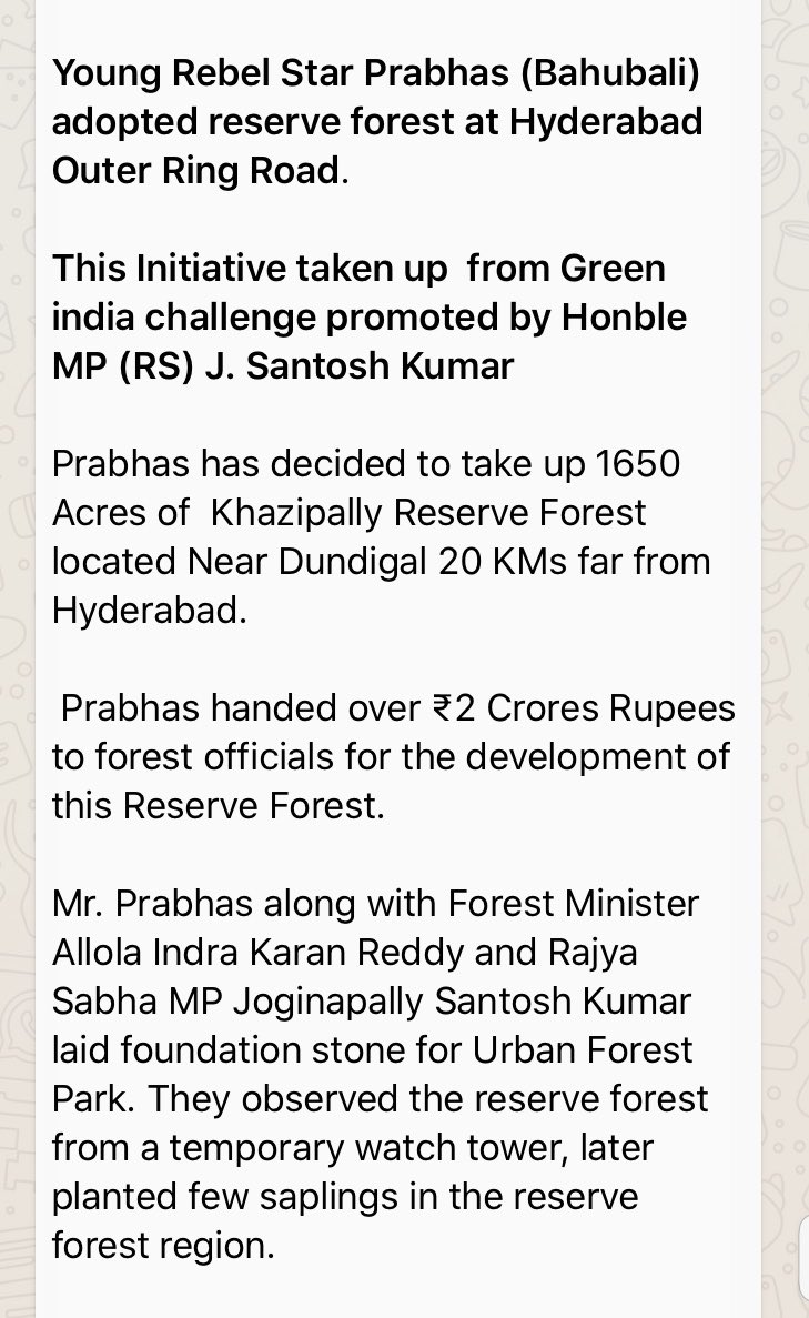 CitizensForHyd's tweet photo. Seriously by converting the rich bio-diversity behind you into a mere urban park, you are trying to convince us that you are protecting Mother Nature @IKReddyAllola @KTRTRS the term “reserved forests” means it is protected. Do you even have a right to do this? https://t.co/k9kjwDKRoh