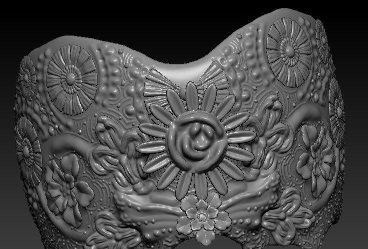 PaburoVIII's tweet photo. bottom of the flower #mask headpiece is ready for #3DPrint #Commission working with #Pixiologic #ZBrush
#3dprint #3dart #3dartist #3d #3dmodelling #3dmodel #costume #cosplay #freelancer #artwork #artist #sculpture #digitalsculpt #3dsculp #3dmodel #artistforhire #theater #design https://t.co/swzehicH58