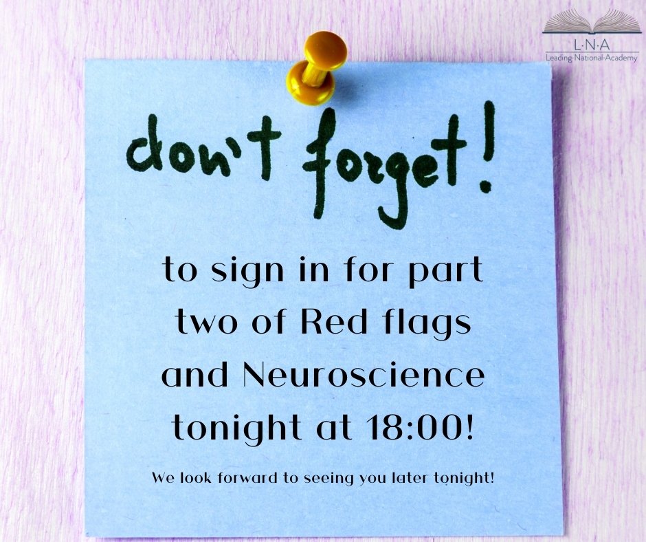 LNACPD's tweet photo. Tonight is part 2 of Red flags and Neuroscience. Don't forget to sign in!
Click the link for last minute bookings.
https://t.co/Px55Terkcz
#LNACPD #cpd #medical #education #health #healthcare #education #professionaldevelopment #Meded #Neuroevent #Neuroscience #Joinus https://t.co/GJdYB2AN3F