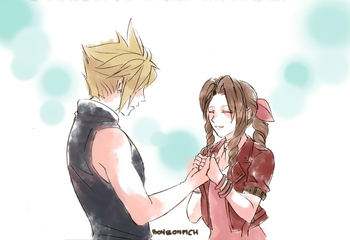 bonbonpich's tweet photo. 9/6 Day 7 *Hand Holding* i just keep thinking about this everytime they hold hands #ใฏใฉใจใข #Clerith #ClerithWeek #clerithweek2020 #FF7R https://t.co/EWNP7V4EuZ