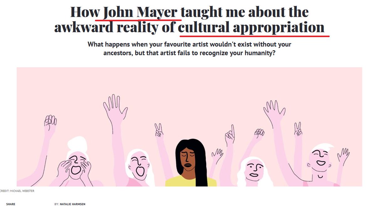 23/However, thanks to 30 years of Critical Race Theory the elite class is worried that John Mayer is "culturally appropriating" the Blues from Black people. It does not matter that B.B. King himself is teaching John to play. They still say it's racism....