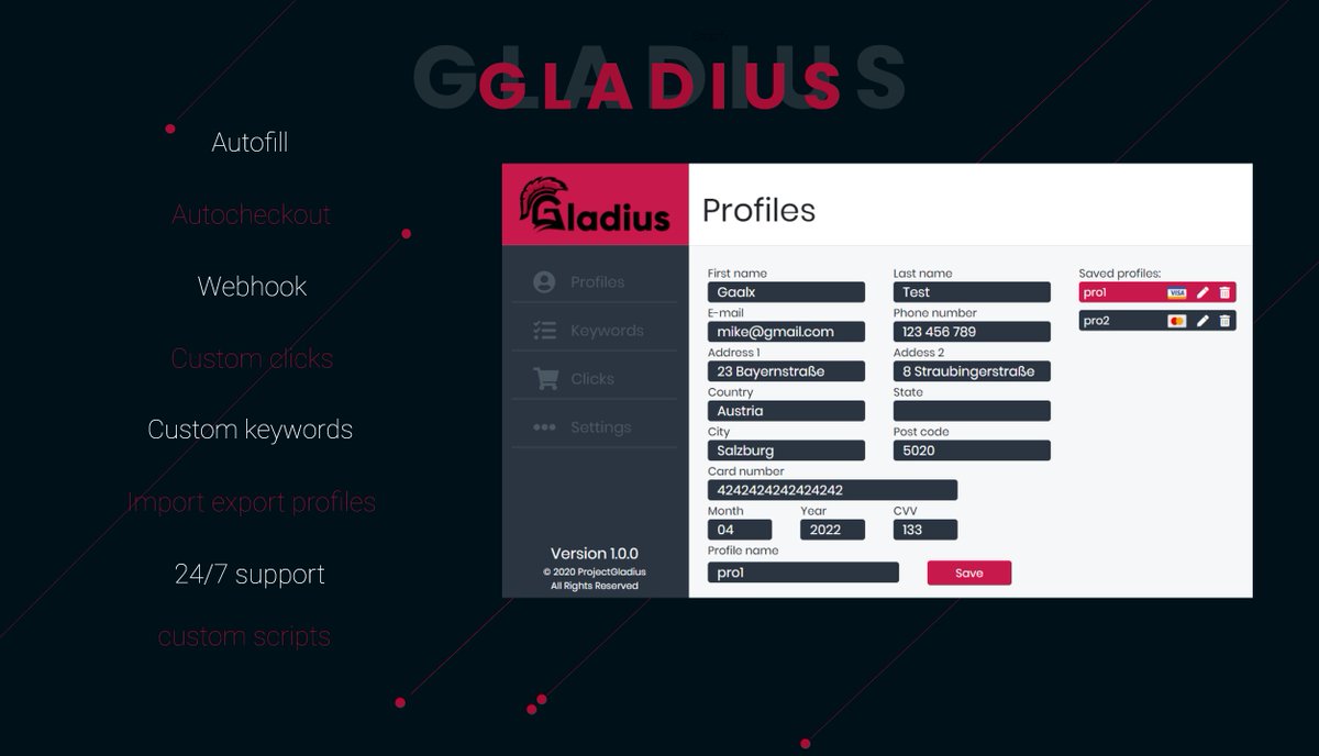 ProjectGladius's tweet image. Gladius returns.
Better 🦾, faster ⚡️, more reliable than ever.

Check it out below!🔽

Who want's a copy? ♻️ &amp;amp;  Tag a friend in order for a chance to obtain a copy!
