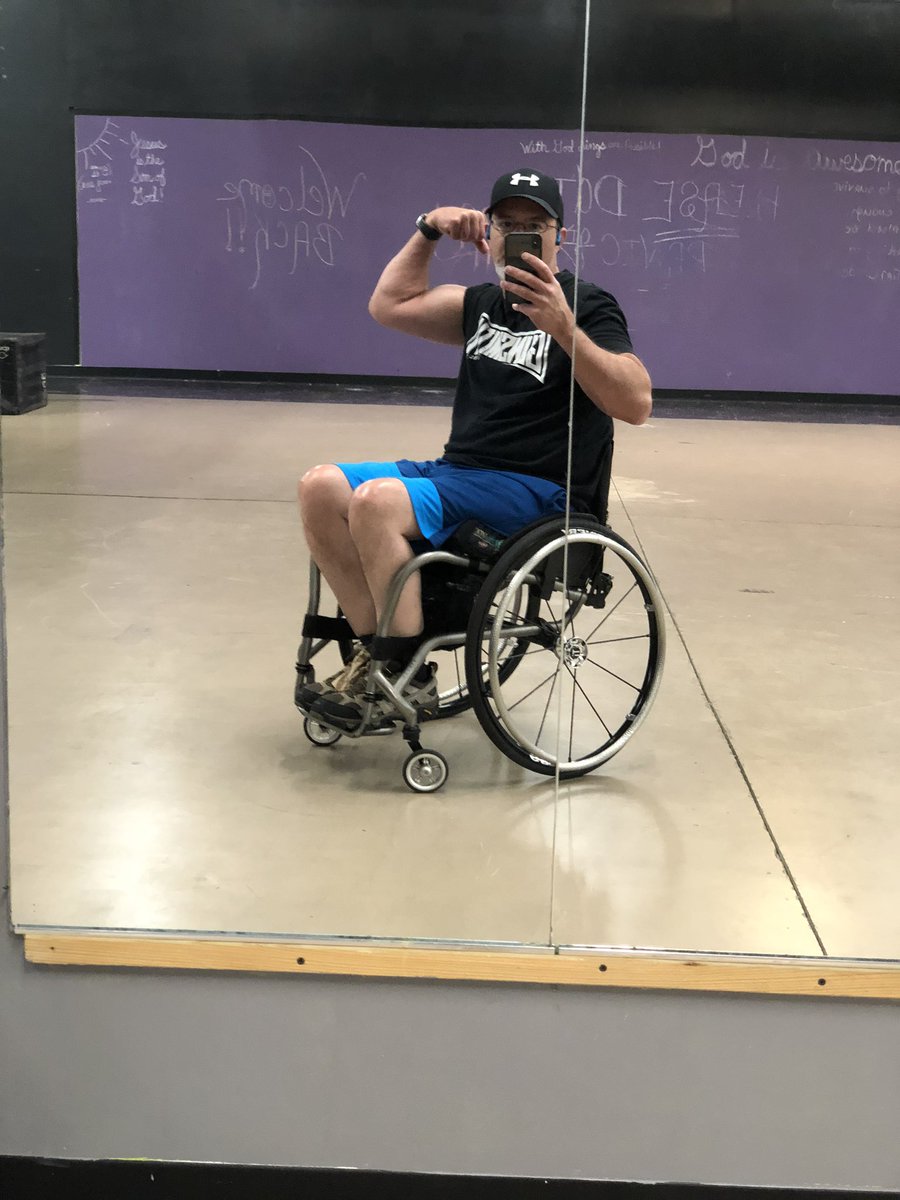 stumpybushman's tweet image. Got my Labor Day workout in #LaborDay #gym #gymlife #wheelchair #tilite #tilitewheelchair #spinergywheels