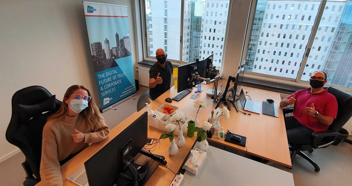 Mesh__ID's tweet photo. We are excited to announce that we've moved to a brand-new office! 🏢 💻 🎍

Part of the reason for the move, was to give our team a safer and more social-distancing friendly space, should they need to come into the office.

Here is a sneak peek!

#growtogether #newoffice https://t.co/CO0m5k6dBG