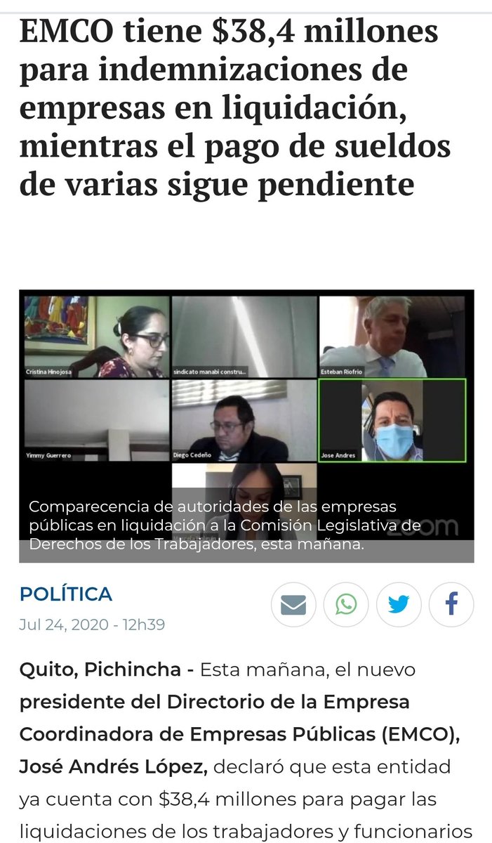 monito1934's tweet photo. Señores de la @emco_ep ¿dónde está el dinero de los 500 extrabajadores de Medios Públicos? Uds dijeron ante @LaboralAN que lo tenían. ¿Qué hacen con nuestro dinero? Mintieron y ahora callan tal como hace @FinanzasEc  @marcelaholguin @Lenin #exigimosliquidaciones @RichardM_A https://t.co/rEs5zSTBnB