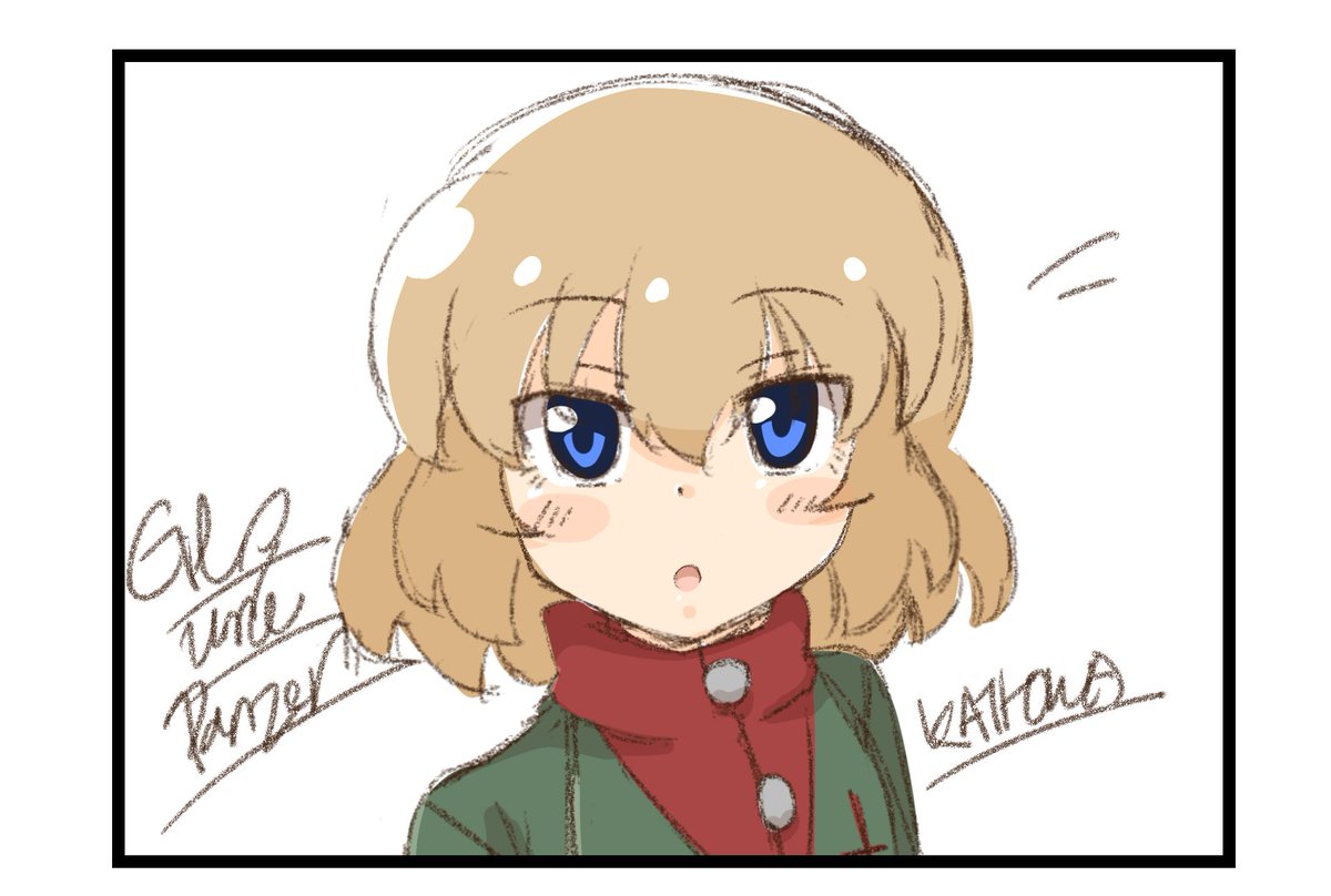#ガルパン #カチューシャ 