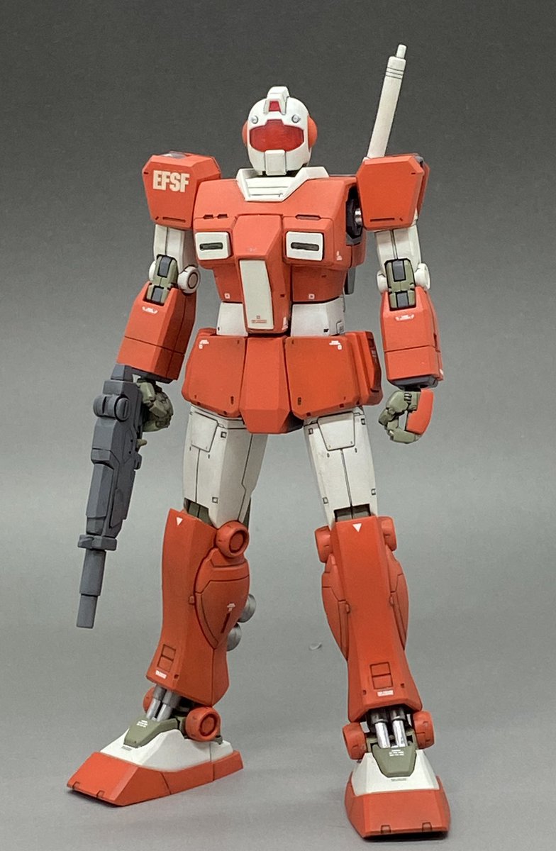 461 ジムライトアーマーとりあえず完成 オリジンシリーズはホント良いッスね オリジンジムも欲しいけどこのフォーマットの素 ジム欲しいです ガンプラ ジム