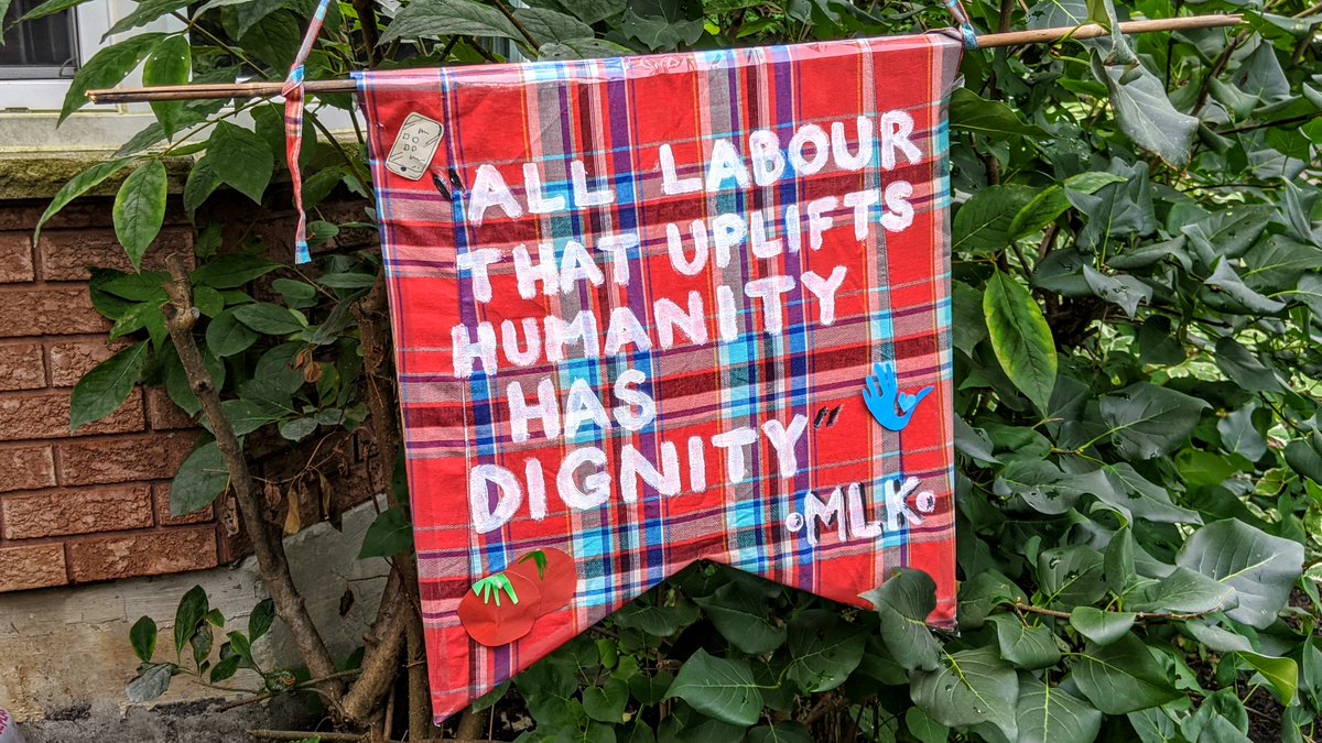 AtkinsonCF's tweet photo. Happy Labour Day! We're celebrating everyone who looks out for the #futureofworkers, from #essentialworkers to #decentwork organizers and movements for justice.

Raise your voice to #makeallworkvisible and #valueallwork. Tell your work story. Share #LabourDay2020 banners! @WAHC https://t.co/PIr3CAP9yp