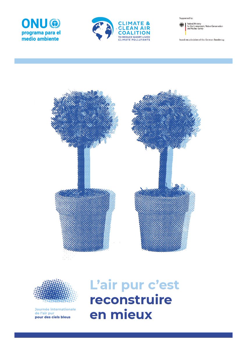 #JournéeMondialeDelAirPur : nous appelons les gouvernements, les entreprises, la société civile et les particuliers, à agir pour réduire la pollution de l'air et apporter un changement transformateur à nos modes de vie.

Faites partie de la solution pour un #AirPurPourTous