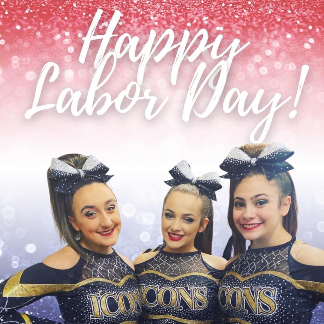 🇺🇸Happy Labor Day! We hope everyone has a great day! 

➡️Just a reminder that our gym is closed today!

We are so excited and can’t wait to see everyone this week! 💛🖤