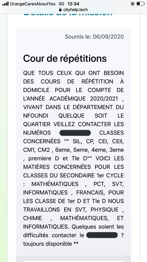 CityHelp3's tweet photo. Besoin de cours de répétition / soutien à Yaoundé ? City Help vous propose des personnes qualifiées pour vos besoins. https://t.co/sInu0SzHhD