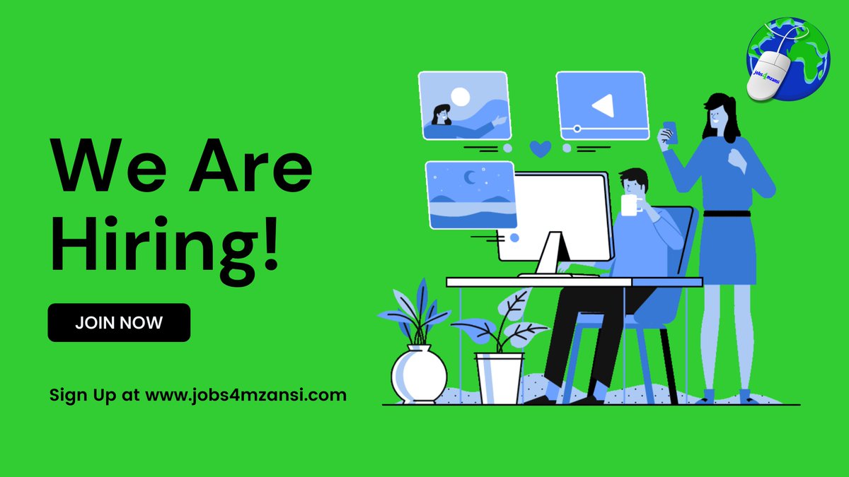 jobs4mzansi's tweet photo. Looking for a freelance job? Sell your services at https://t.co/1HutoswVvN #jobs4mzansi #JobSeekersSA https://t.co/PpedSrq3aX