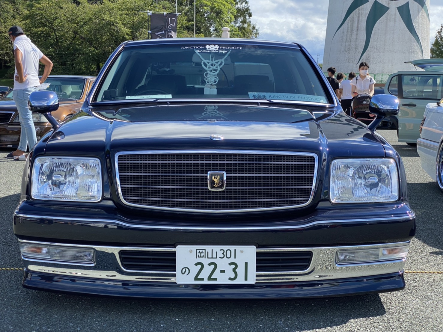 50 センチュリー　ボンネットスポイラーVS 本物　ジャンクションプロデュース 50 センチュリー ボンネットスポイラーVS 本物 ジャンクションプロデュース