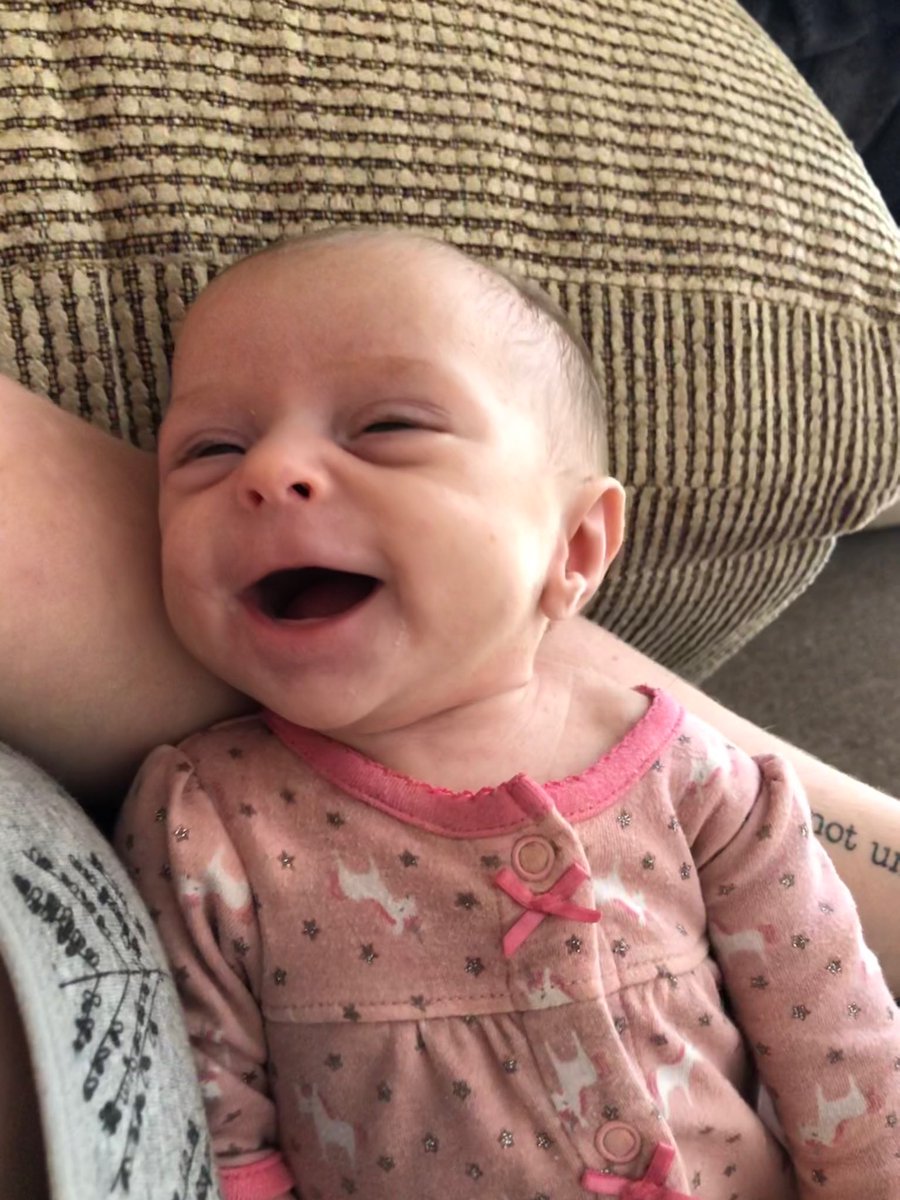 Ris3nG's tweet photo. Nothing like a happy baby 💜
@CFox_Designs 

#baby #babygirl #newborn https://t.co/liD3GCvI64