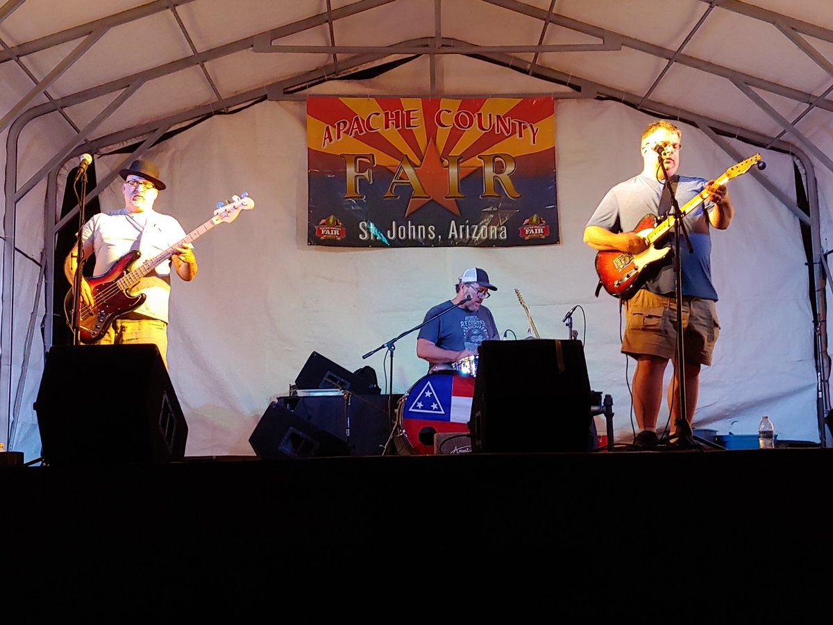 2 years ago today we had the pleasure of playing at the Apache County Fair in St Johns AZ.