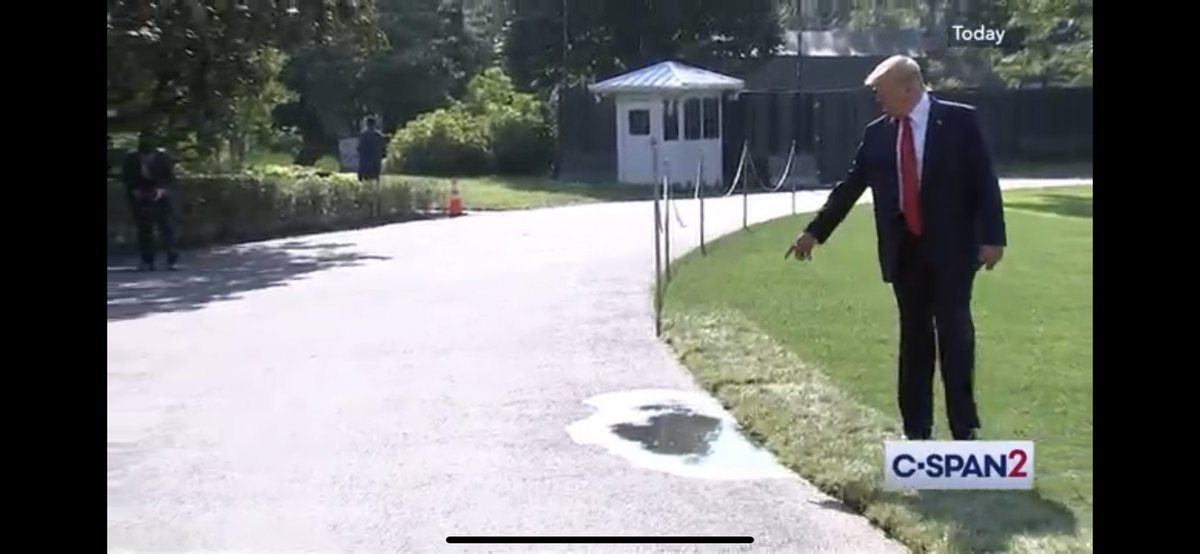 wsteaks's tweet photo. Trump was simply walking back to wait for FLOTUS here

This false tweet has over 23K retweets and the deceptively edited video has over 2 million views https://t.co/QXmOlkEkTt