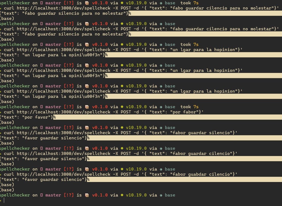 nico_forero's tweet photo. Hace mucho tiempo no me alegraba tanto de ver un output correcto en una terminal 😍
#NLP #Python https://t.co/QjxhM5FzZ6