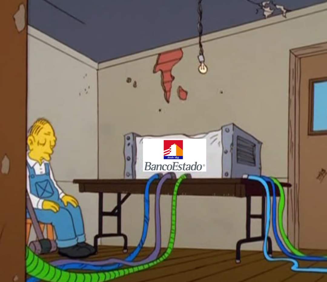 84_Aqua's tweet photo. Hay está el problema 🙄
#bancoestado 
#nopuedohacerdepositos https://t.co/cya72UK0cd
