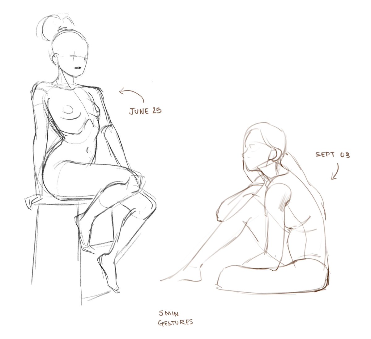 gjeaks's tweet photo. 5 minute gestures 2 months apart... ahhh don't know what to feel. Kinda ambiguous progress, but progress nonetheless 🙃

#progressnotprefection https://t.co/4XivySlNjX