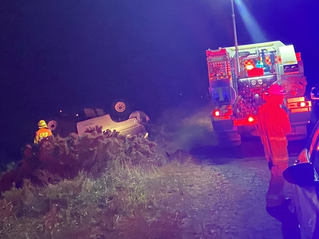 Emergency services are still on scene at a car roll over 25km West of Port Augusta, the drivers lucky to have walked away. <a href="/SpencerGulfNN/">Spencer Gulf Nightly News</a>