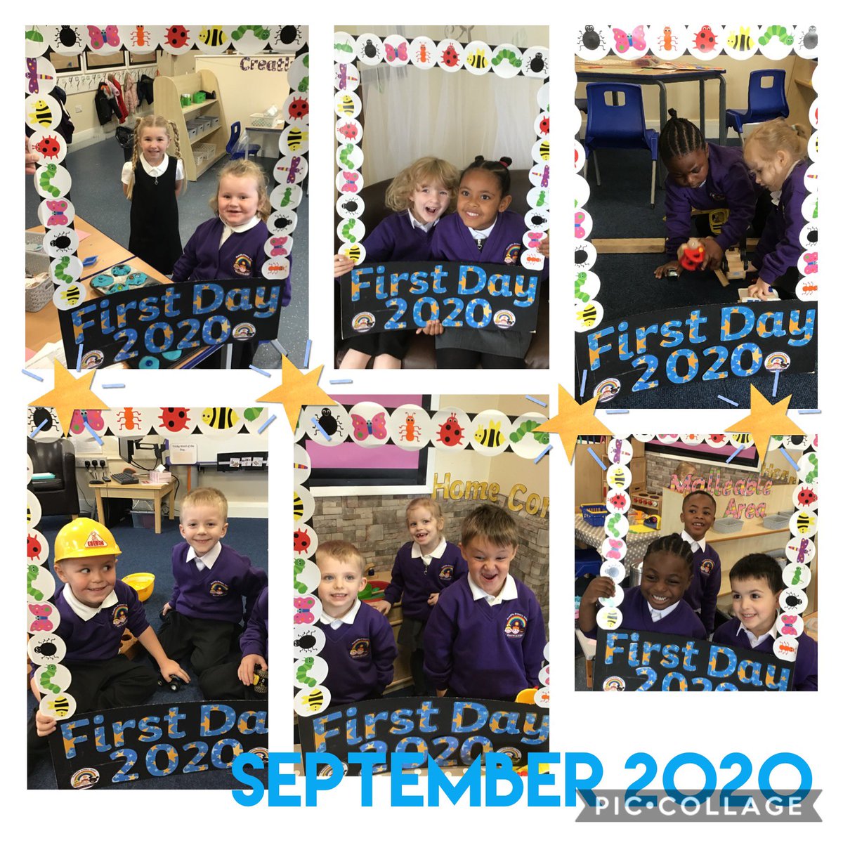 ⭐️ What a fabulous first day in Reception ⭐️