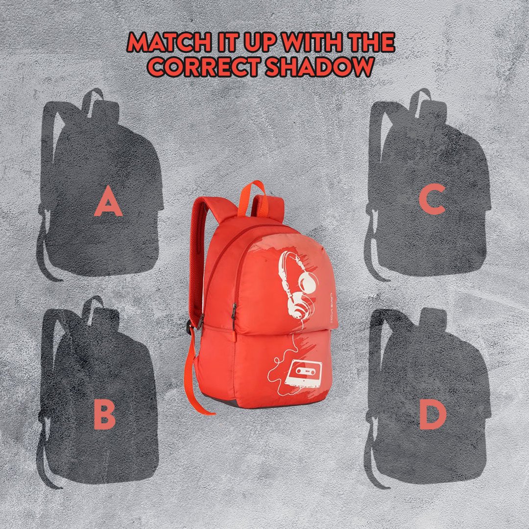 laviesportworld's tweet photo. Put on your thinking caps to find out the perfect shadow that matches with the backpack! Comment with the right answer and stand a chance to win a surprise! 
T&amp;C Apply! 
-
To shop, click this link https://t.co/6tqCvifiYD
-
#matchitup #contestalert #contesttime #giveawayalert https://t.co/YhUvrcxFfq