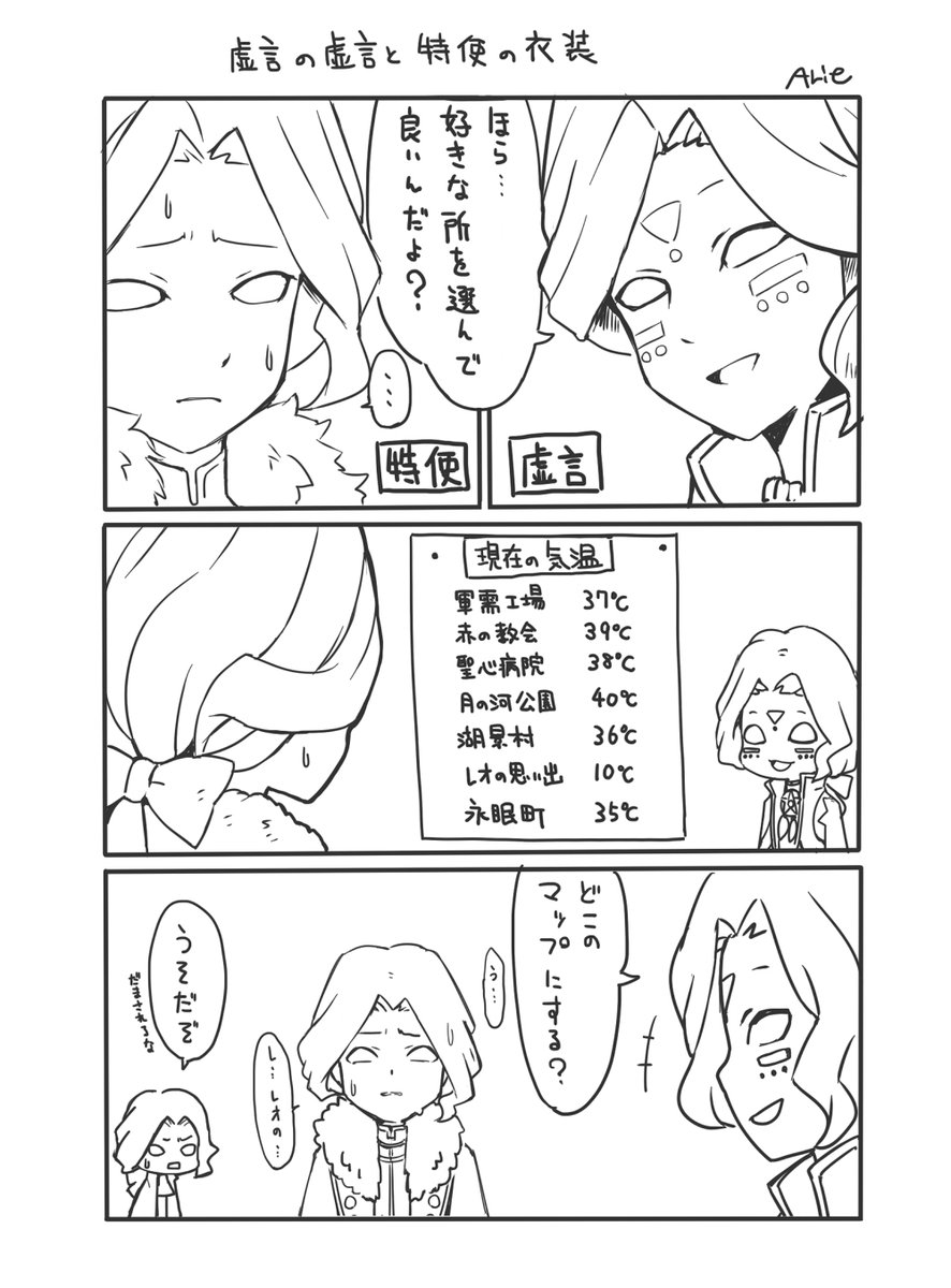 いちばんの厚着衣装 